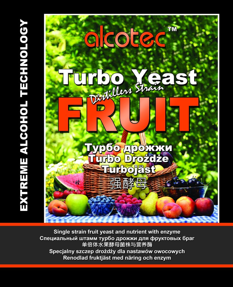 Дрожжи спиртовые Alcotec Turbo Fruit Дрожжи спиртовые Alcotec Turbo Fruit